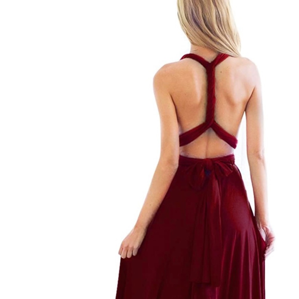 Women’s maxi dress convertible transformer dress